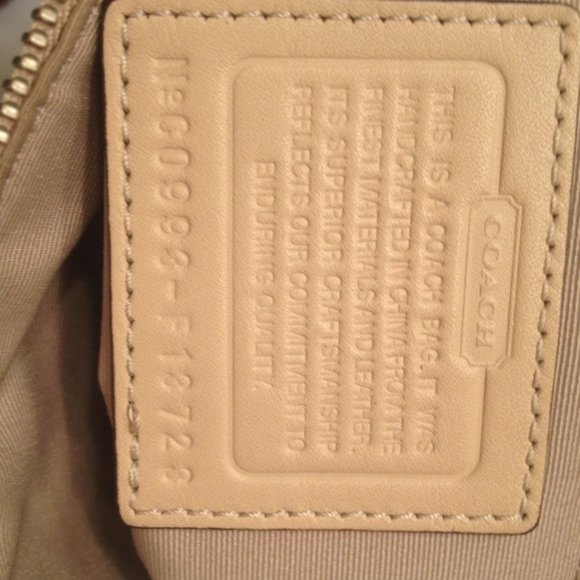 Vintage Coach Patchwork Shoulder Bag Purse m - Picture 7 of 7